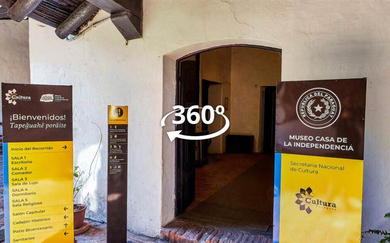 Independence House museum in Asunción